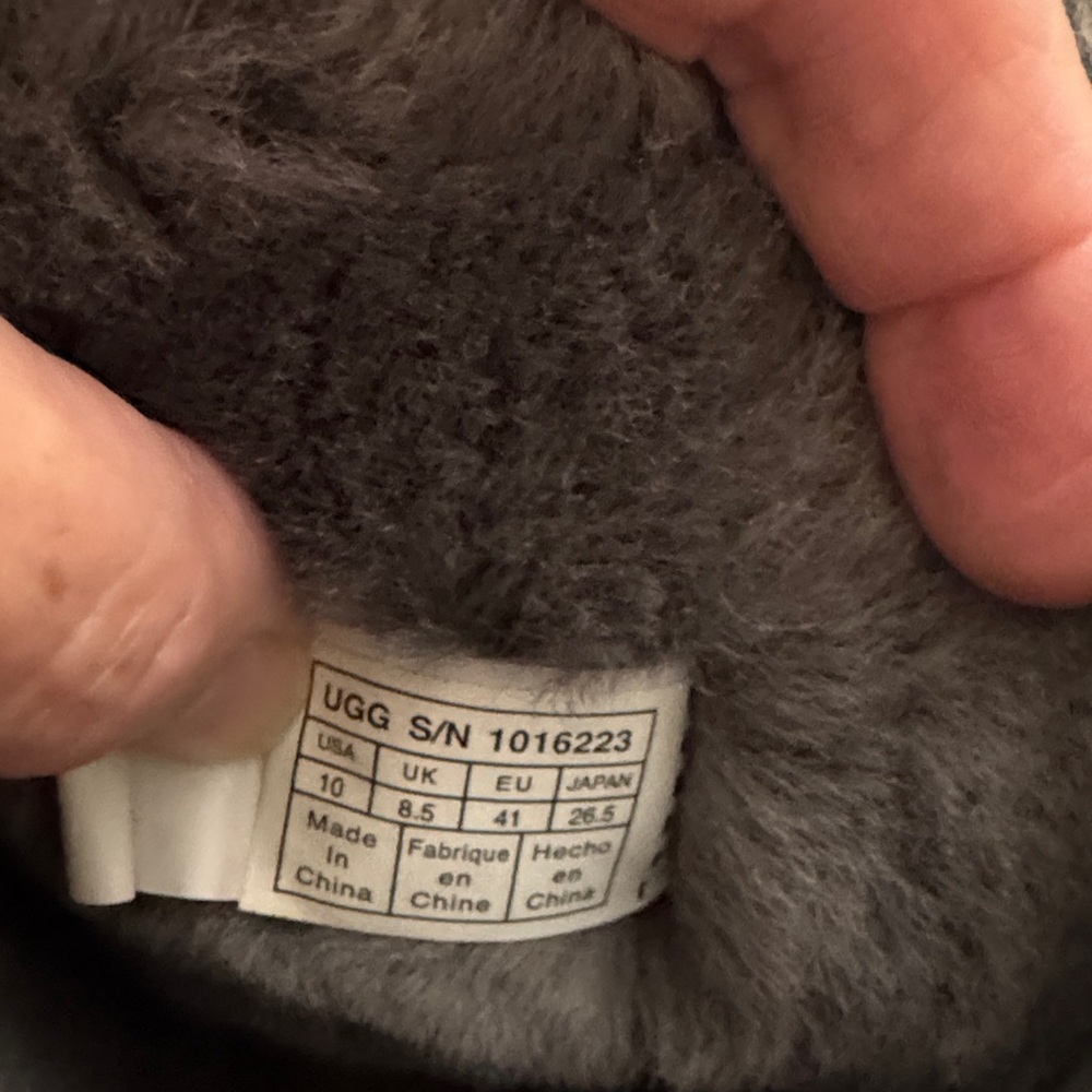 UGG Gray Suede Boots - Picture 8 of 9